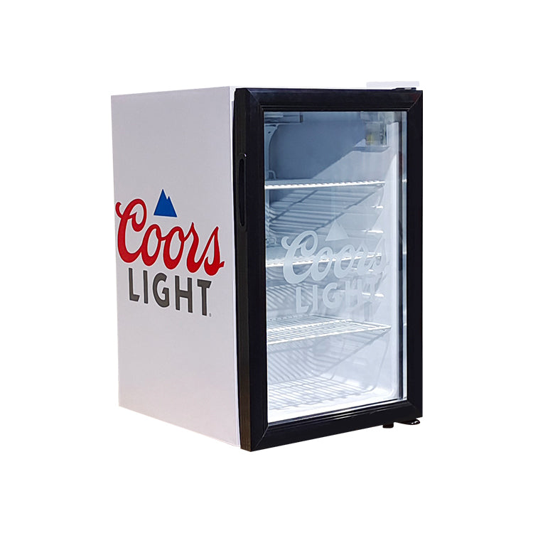 Branded livery example — 68L countertop cooler (Meisda SC68)