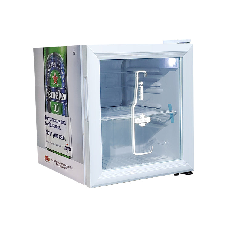 Branded livery example — 52L countertop cooler (Meisda SC52)