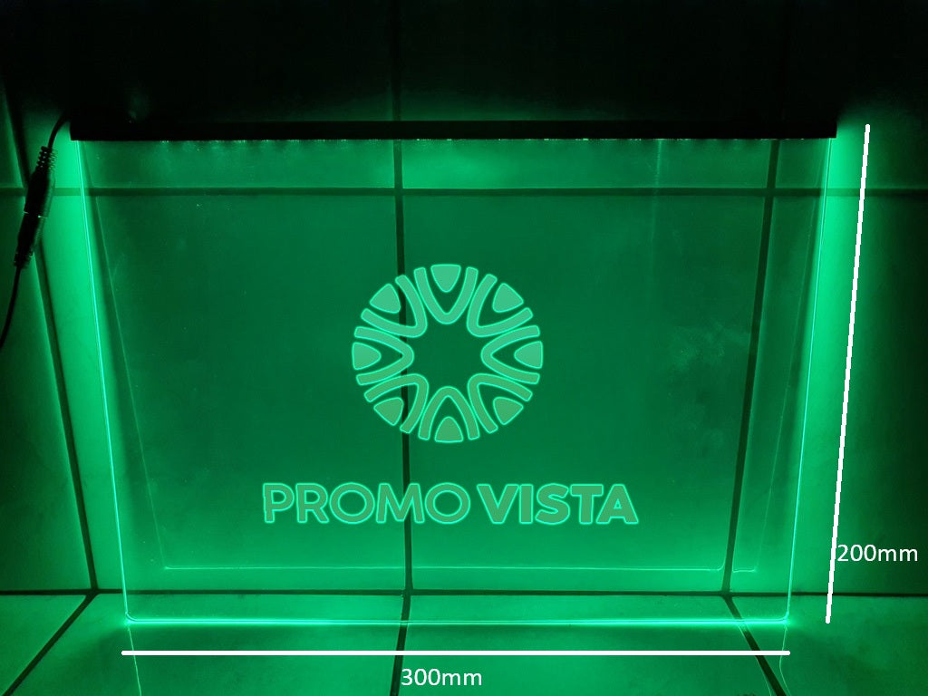 Aangepast LED-acrylbord - Verlichte bar- en pubdecoratie