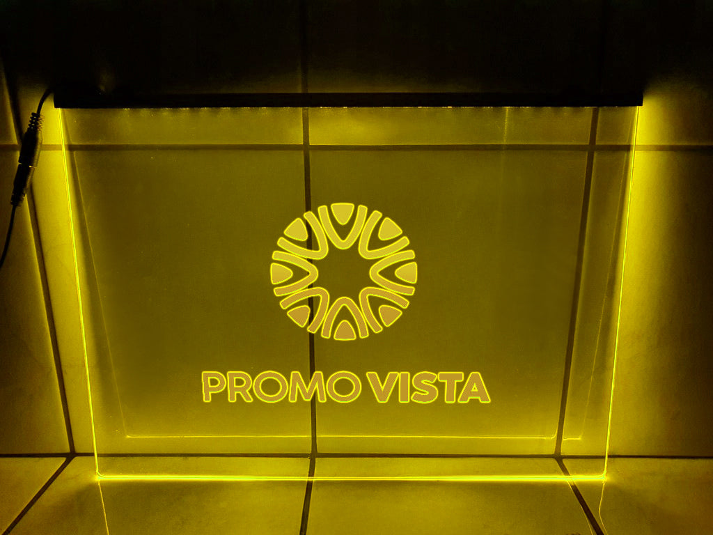 Aangepast LED-acrylbord - Verlichte bar- en pubdecoratie