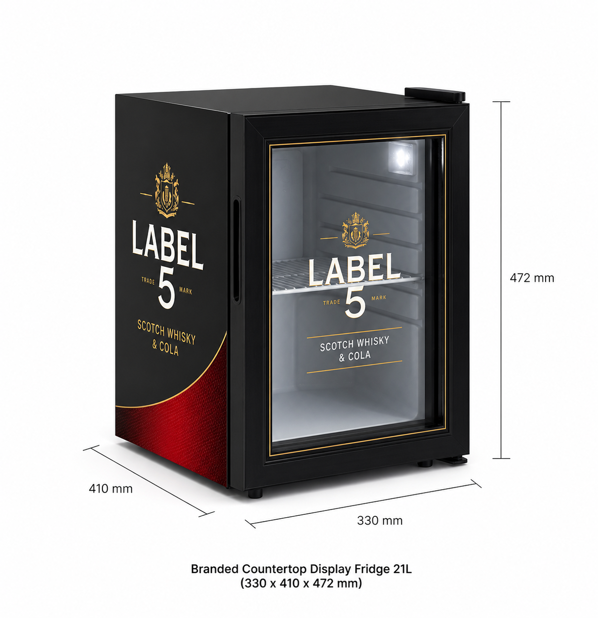 Quote: Label 5 Mini Fridge 21L