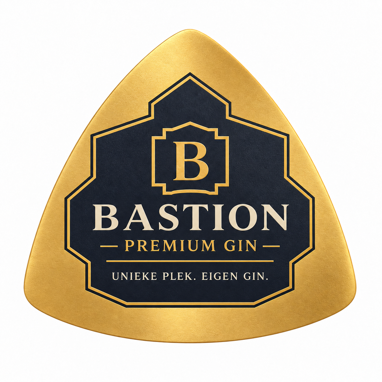 Quote: Bastion Gin Brushed Aluminum Triangle Coaster