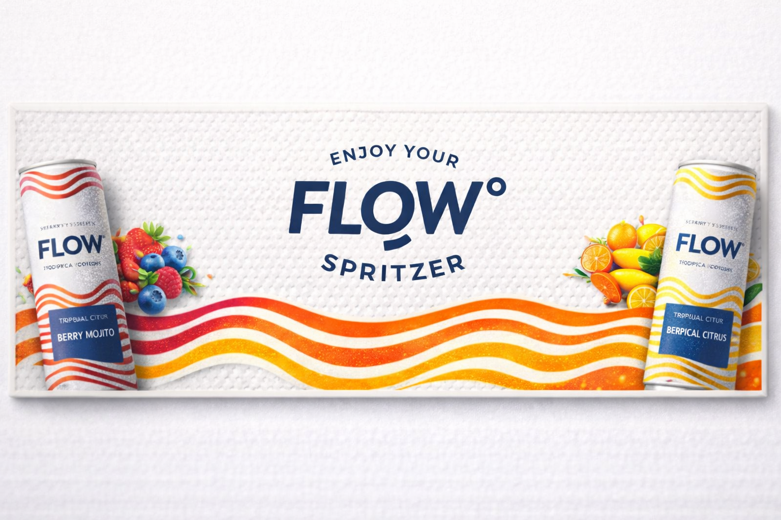 Offerte: Flow Rubber Bar Mat White