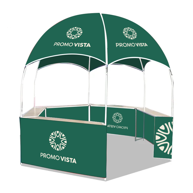 Custom Hexagonal Glamping Tent – Luxury Branded Dome