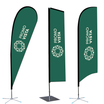 Custom Beach Flags – Eye-Catching Advertising Banners