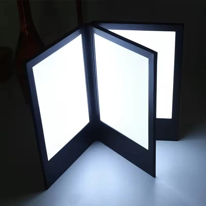 Custom Light Up Menu Holder – LED Backlit Display