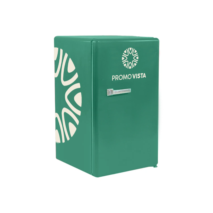 Custom Retro Cooler – Stylish & Branded Countertop Display (440x470x775 mm), Capacity 80L