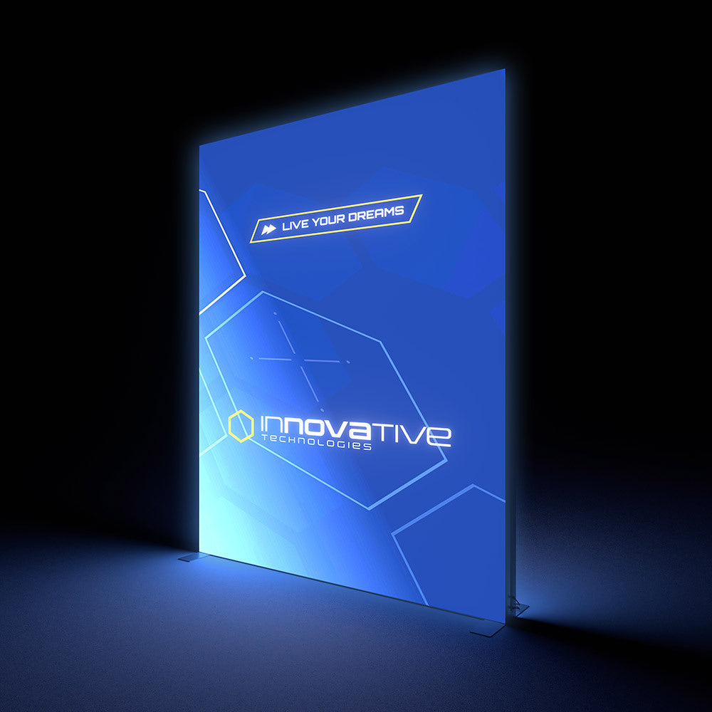 Custom Printed Brightbox Pro Flex Wall 200 x 250 cm Double-sided