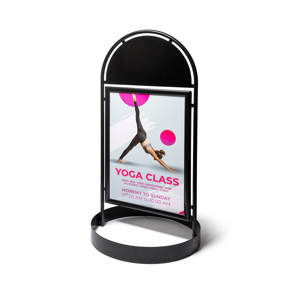 Custom Printed City Sign Elegant Steel 50 x 70 — view 2