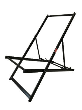 Aluminium deck chair frame detail