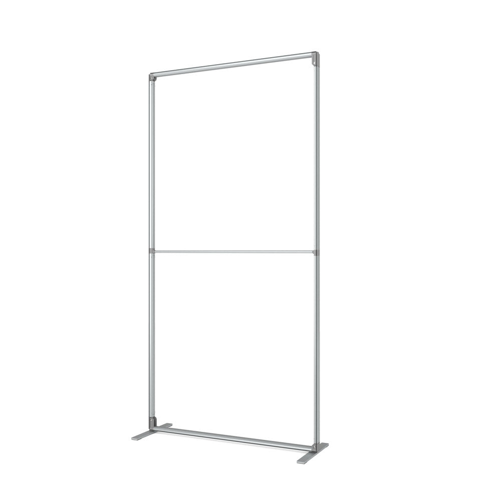 Custom Printed FlexFrame Wall Set 100 x 200 cm Silver — view 3