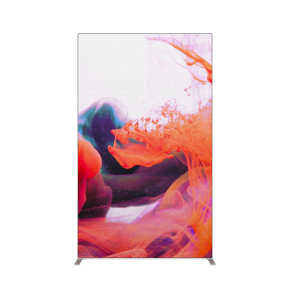Custom Printed FlexFrame Wall Set 120 x 200 cm Silver — view 2