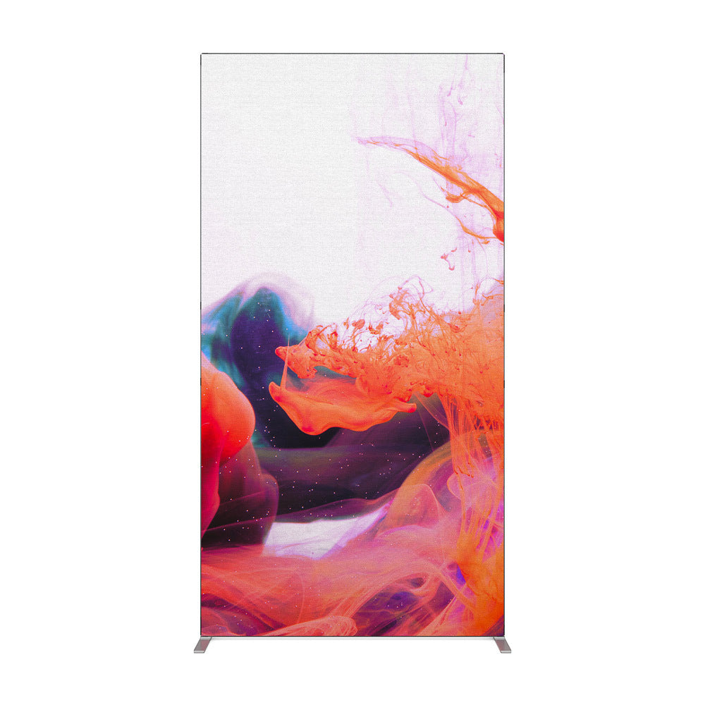 Custom Printed FlexFrame Wall Set 120 x 230 cm Silver (incl. Extension Set 30 cm) — view 2