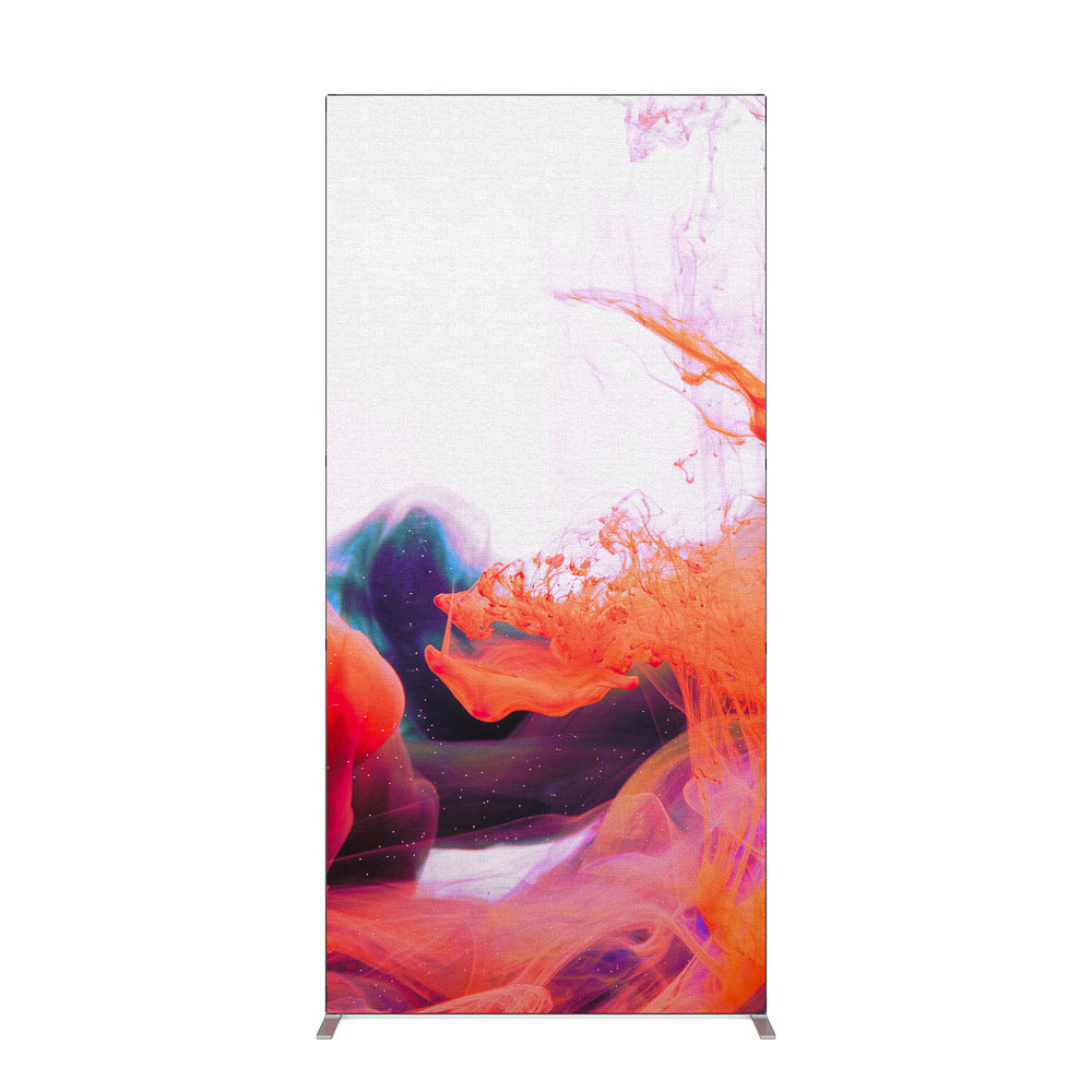 Custom Printed FlexFrame Wall Set 120 x 250 cm Silver (incl. Extension Set 50 cm) — view 2