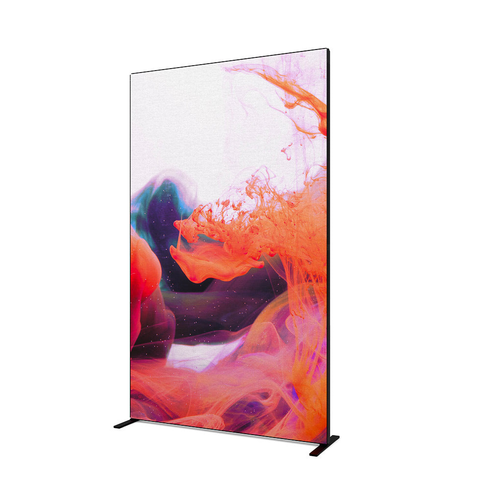 Custom Printed FlexFrame Wall Set 120 x 200 cm Black