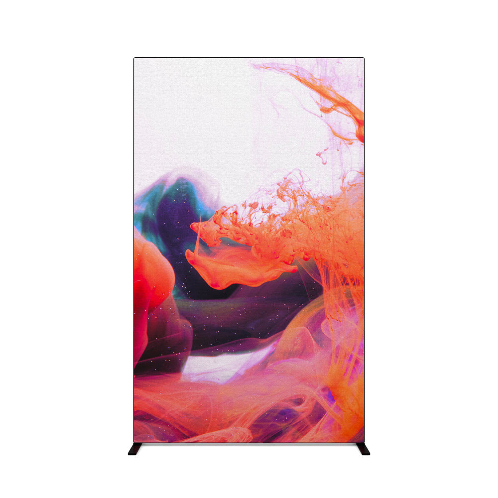 Custom Printed FlexFrame Wall Set 120 x 200 cm Black — view 2