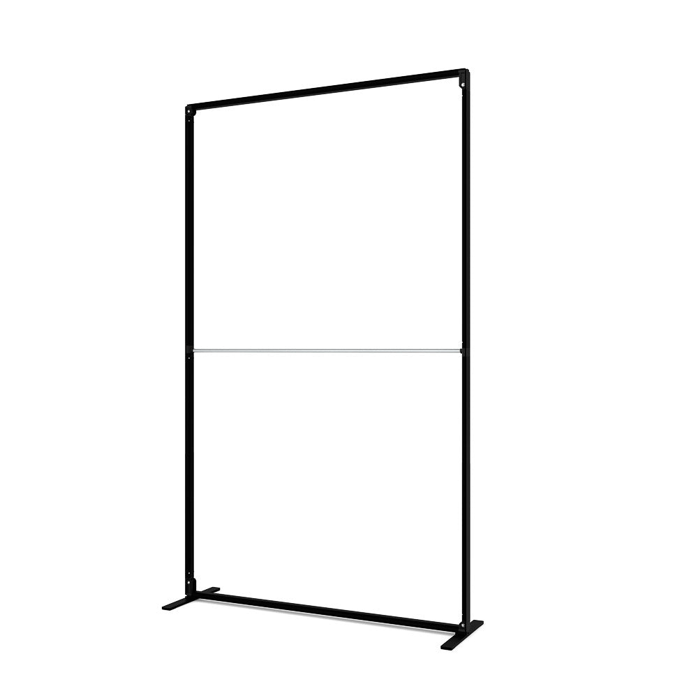 Custom Printed FlexFrame Wall Set 120 x 200 cm Black — view 3