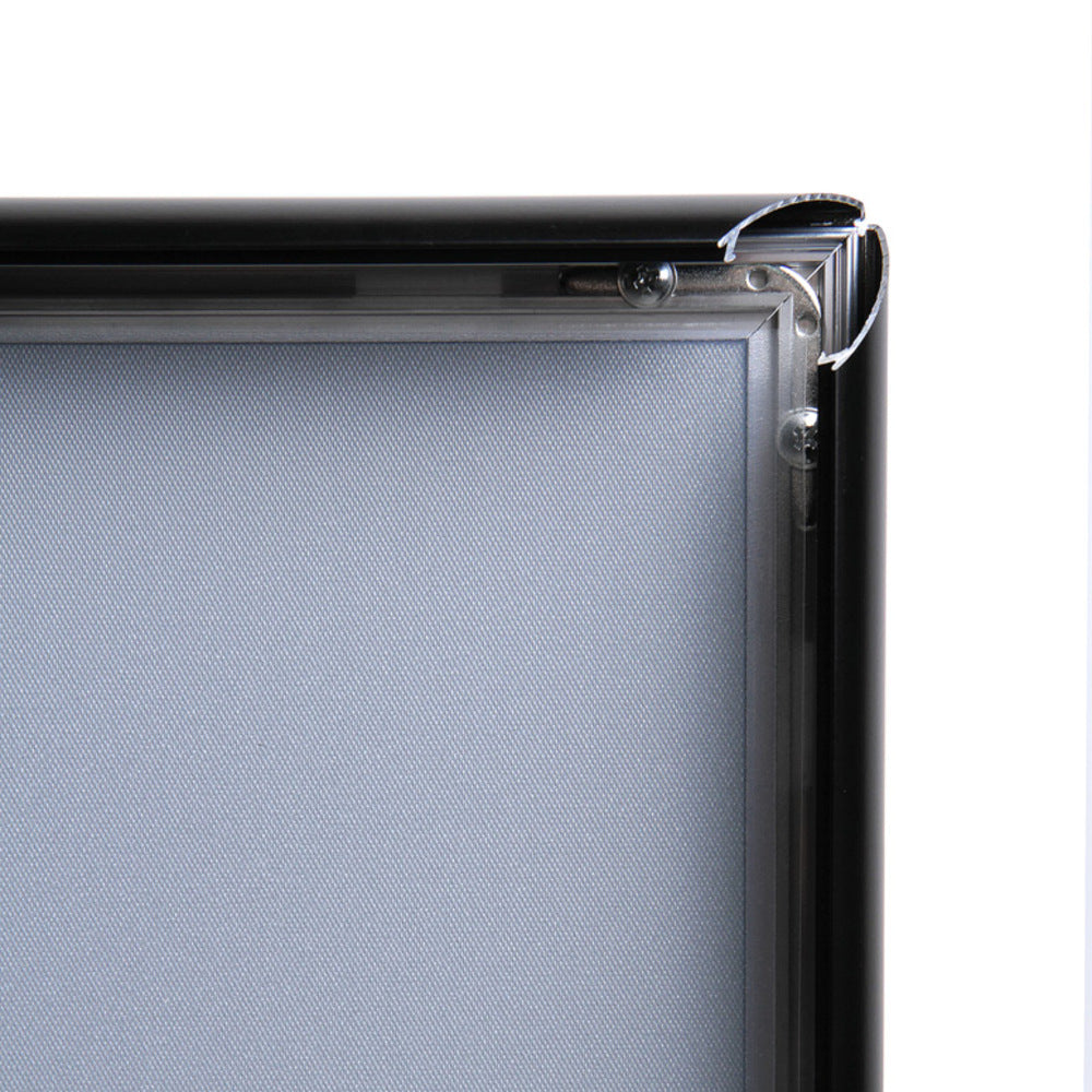 Custom Printed 25 mm Snap Frame Mitred Corners 70 x 100 cm Black — view 3
