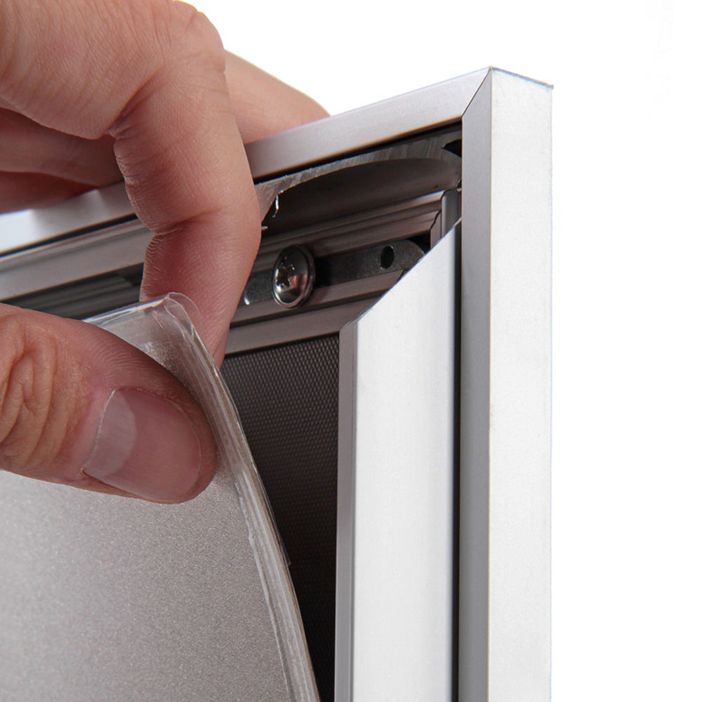 Custom Printed 37 mm Design Snap Frame Compasso® Mitred Corners A1 Weather Resistant — view 2