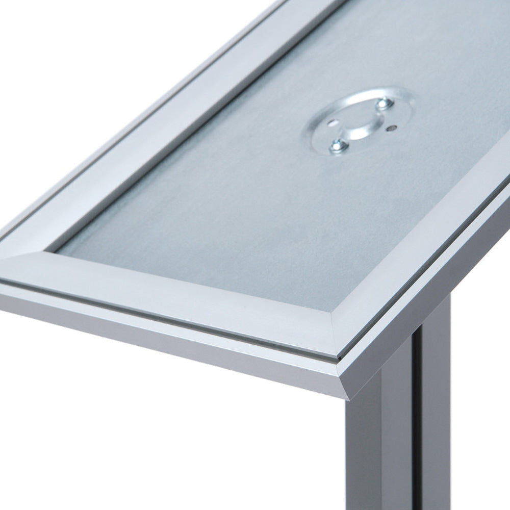 Custom Printed Menu Board Design Compasso® 37 mm Mitred Corners A3 — view 2