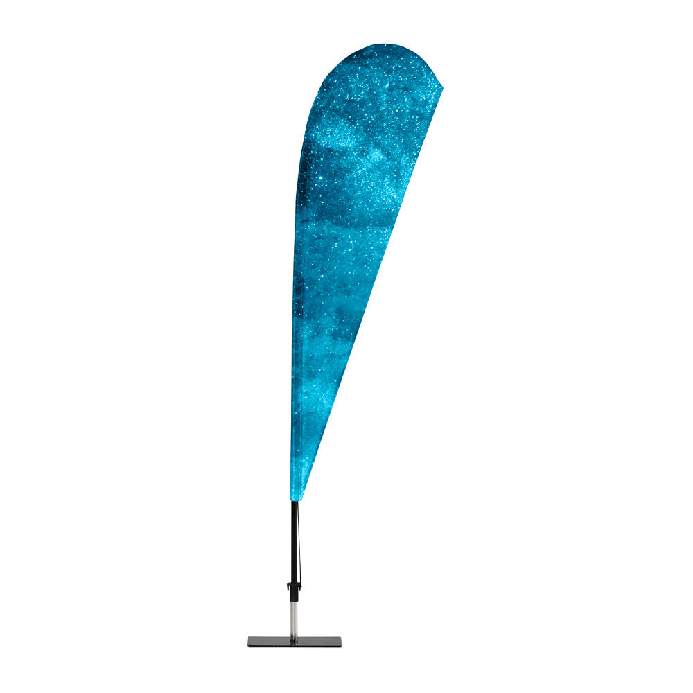 Custom Printed Beach Flag Promo Wind And Drop