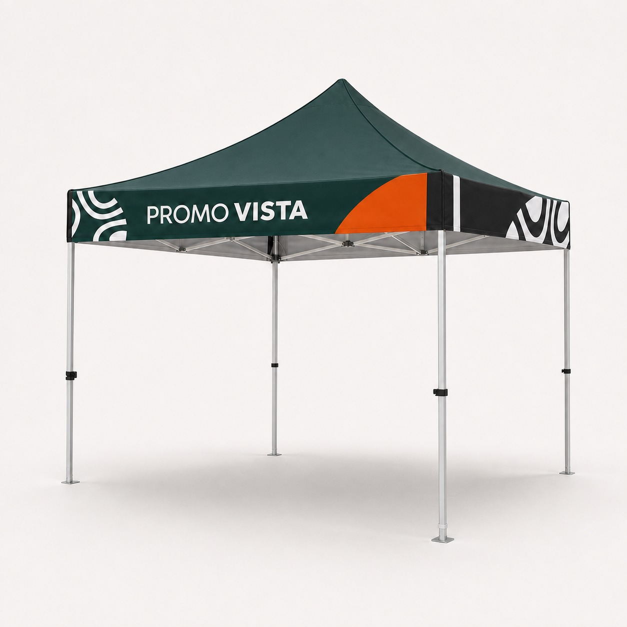 Promo Vista open 3 x 3 m event tent with printed roof only