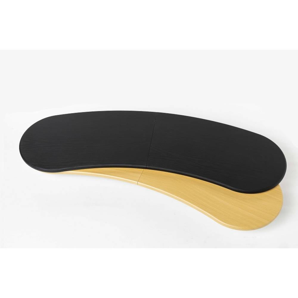 Black and light-oak tabletop choices for the magnetic counter