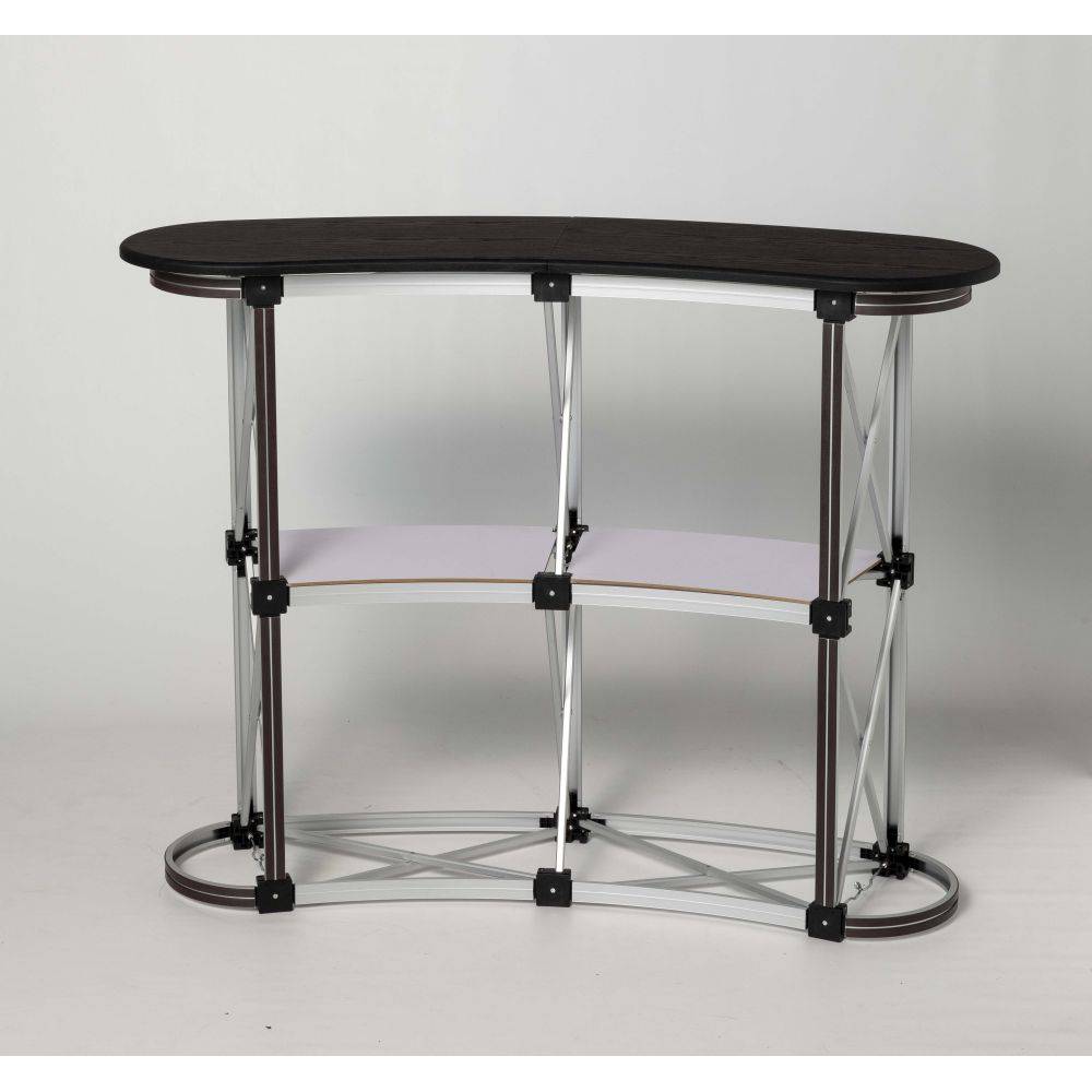 Uncovered aluminium frame of the magnetic promotional counter