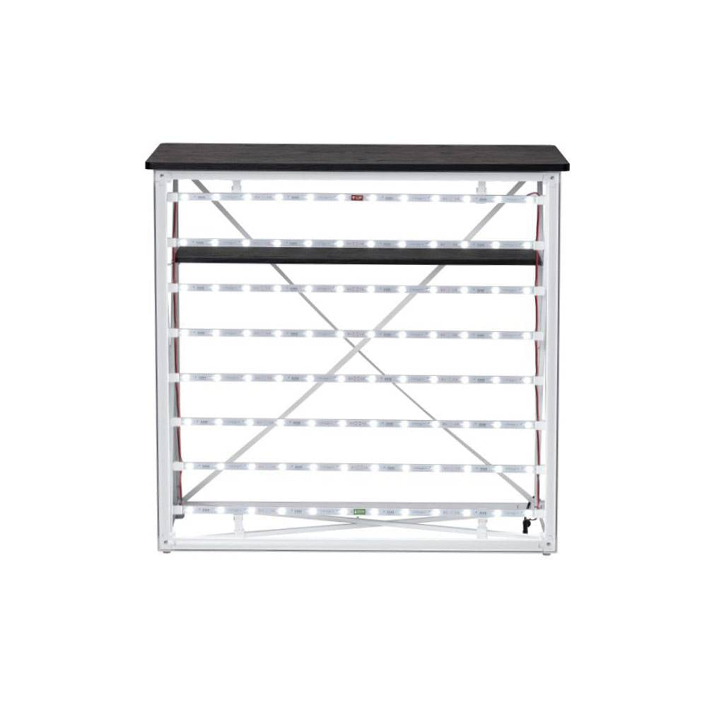 LED structure inside the SEG exhibition counter