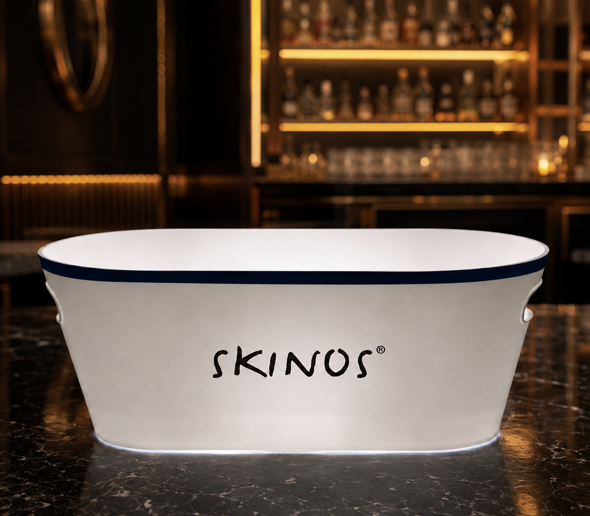 Skinos Ice Bucket with Led Light 8L