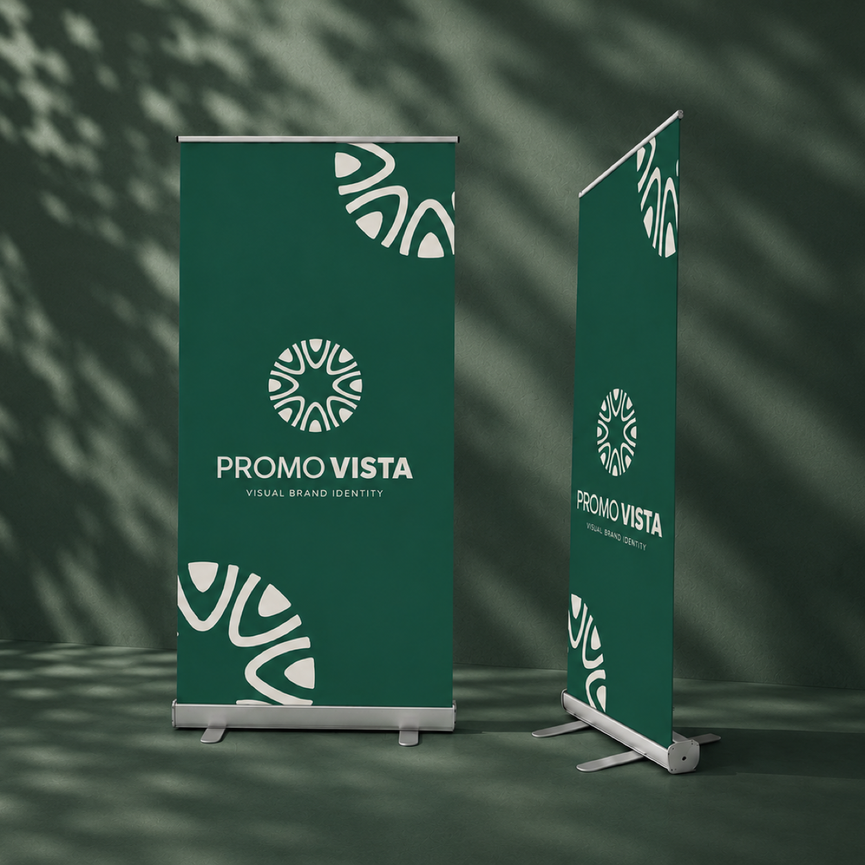 Promo Vista branded banner display
