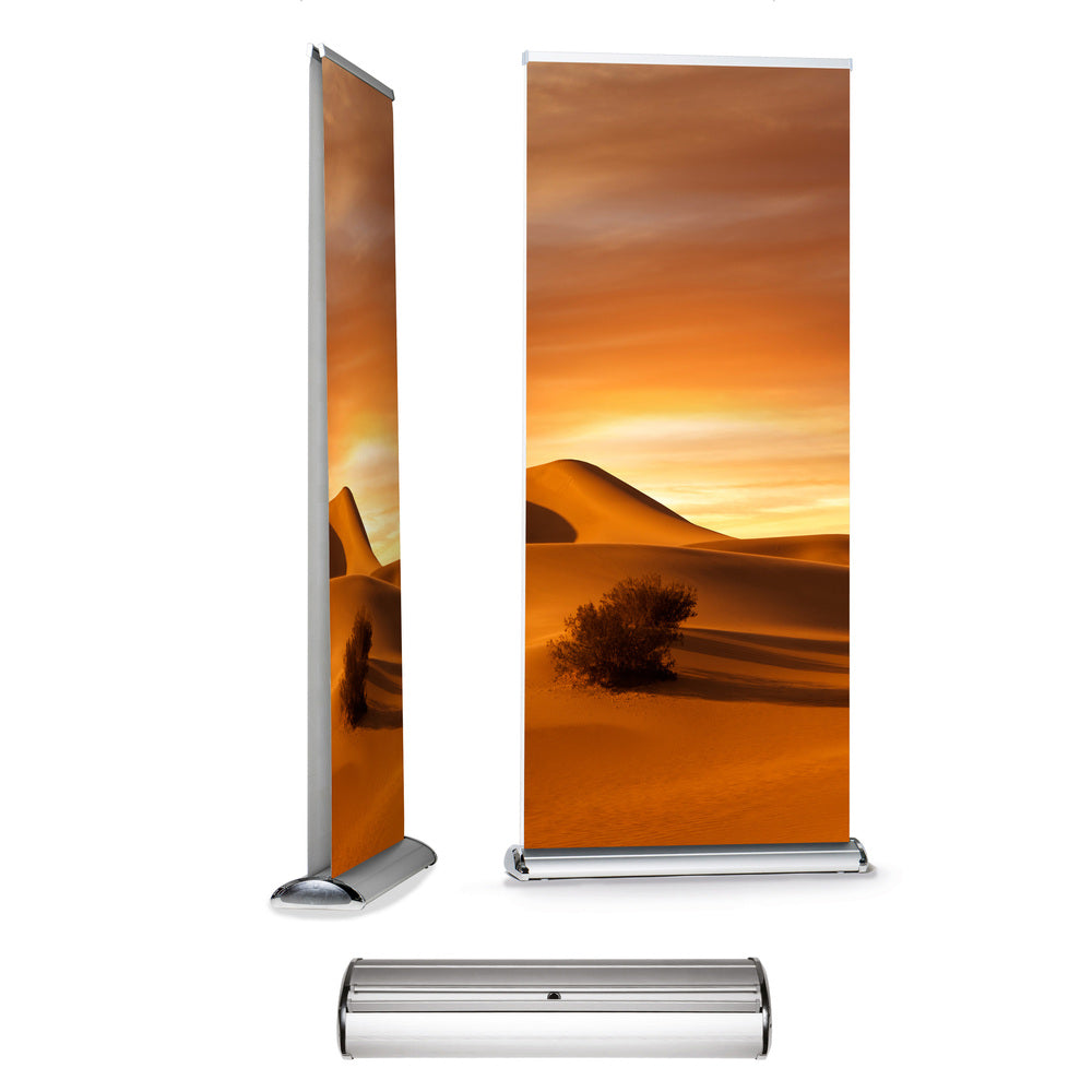 Custom Printed Roll-Banner Double 100 x 200 cm — view 2