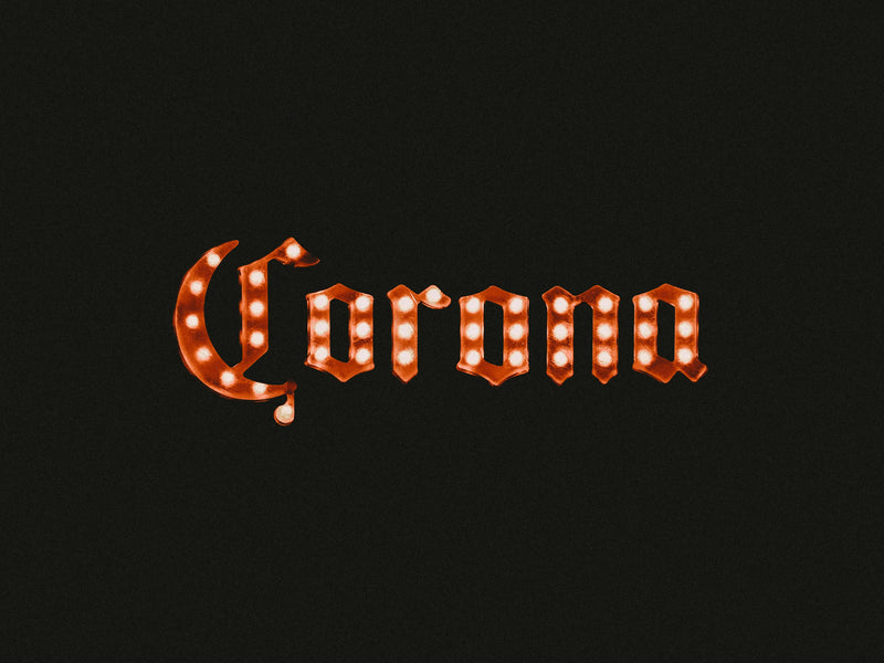 Custom marquee letter sign with warm bulb lighting for hospitality branding