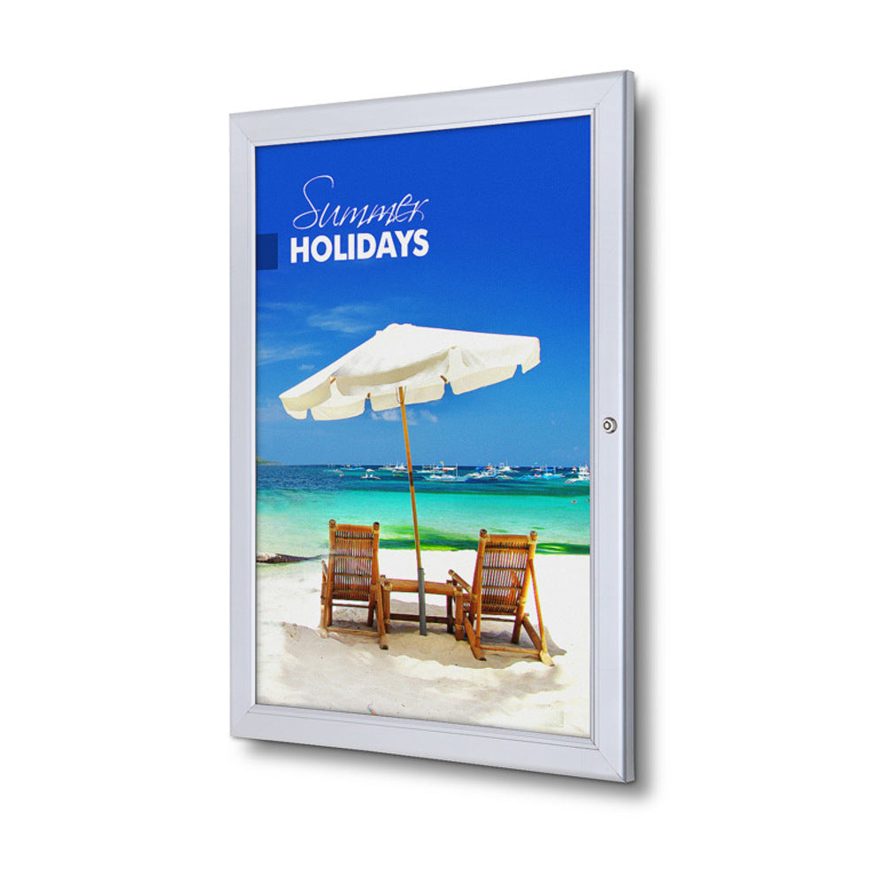 Custom Printed Lockable Poster Case Economy A2