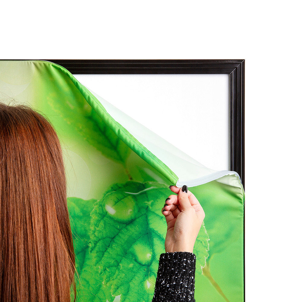 Custom Printed Fabric Frame Elegent Black 40 x 40 cm — view 4