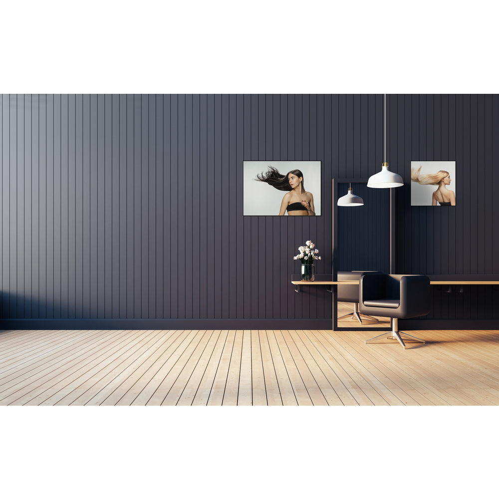 Custom Printed Fabric Frame Elegent Black A2 — view 5
