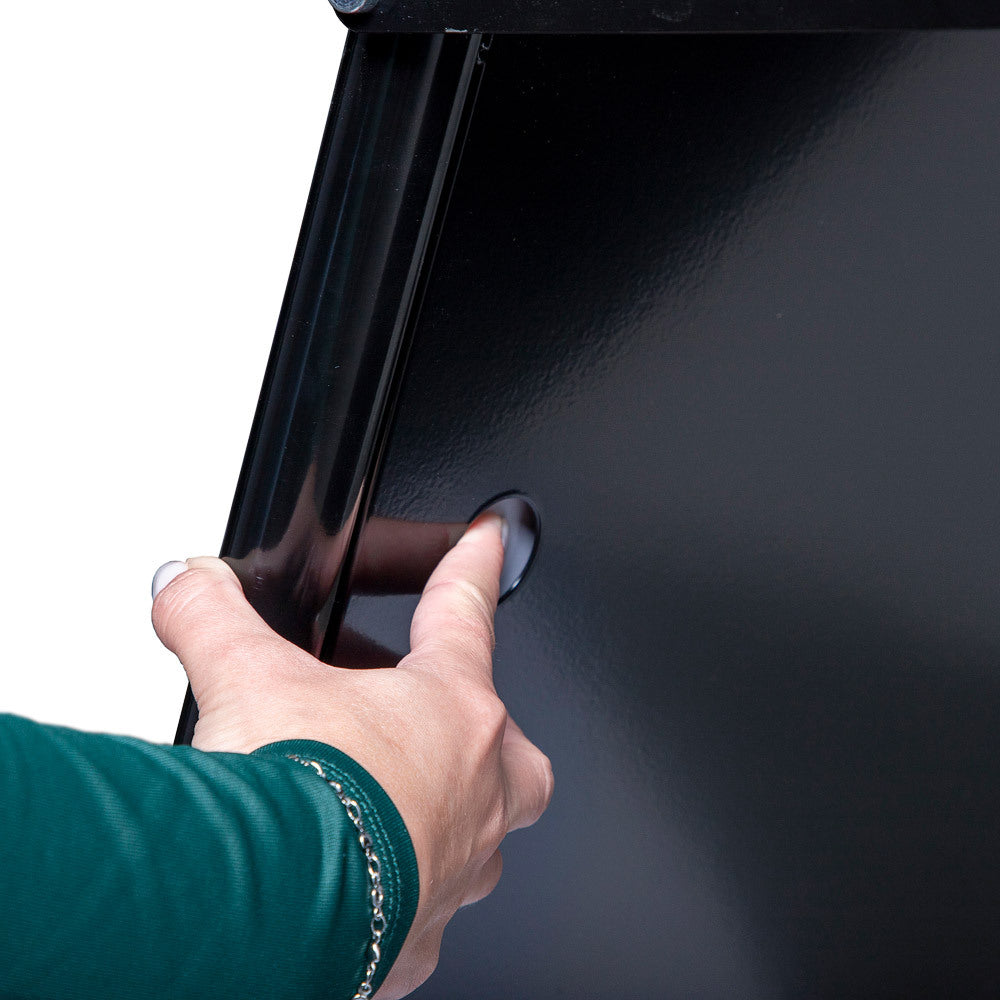 Custom Printed A-Board Elegant Steel with Logo Panel A1 — view 4