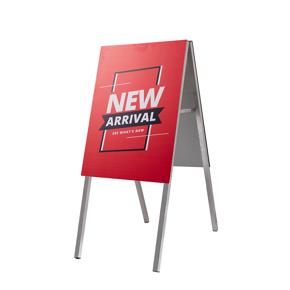 Custom Printed Set of Aboard Stick-On Format 500x700mm Legs and Universal Velcro