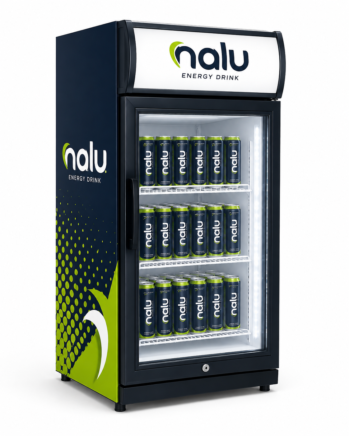 Branded Countertop Display Fridge 84L- Nalu no LED door