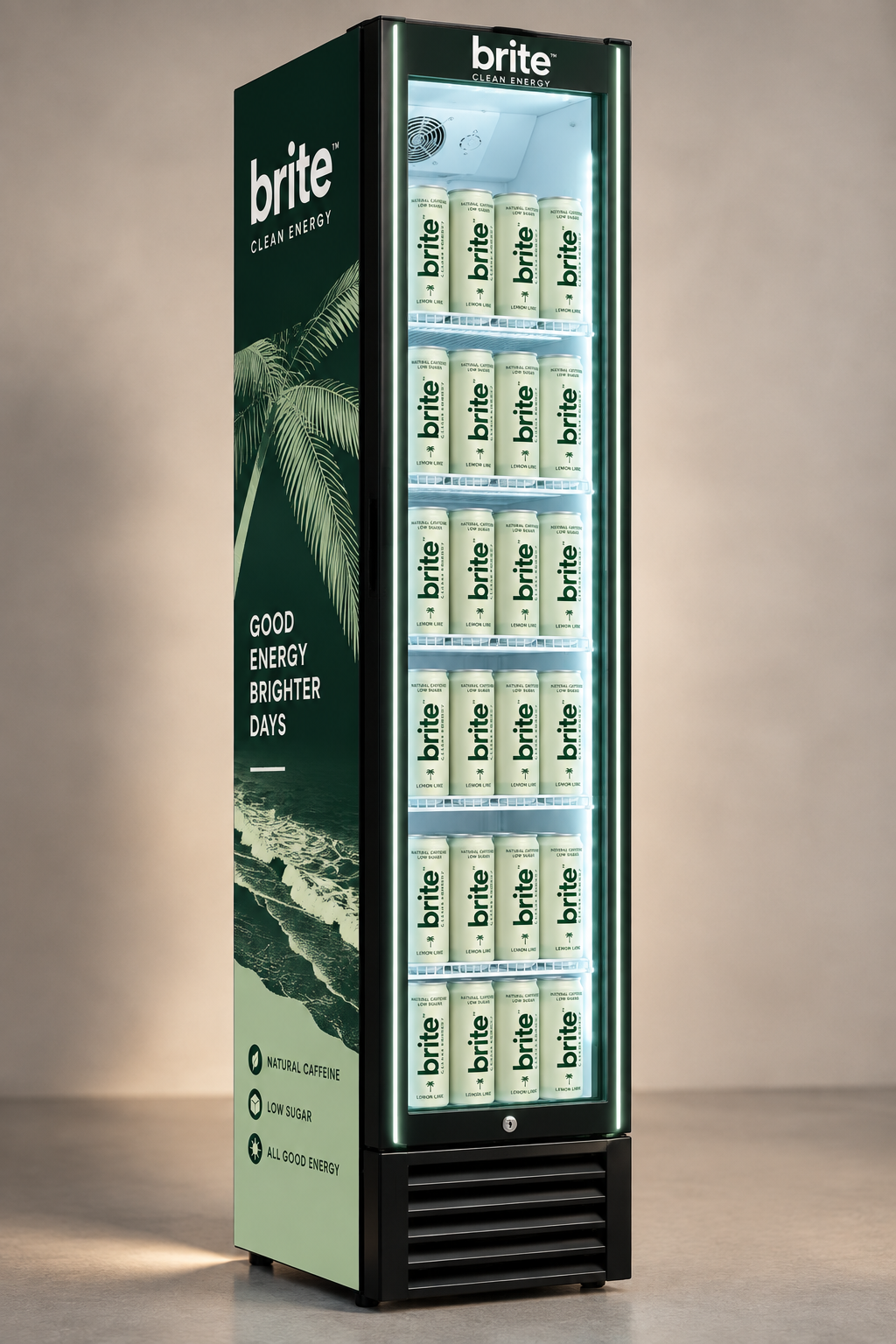 QUOTE: Brite Branded Upright Display Cooler 160L