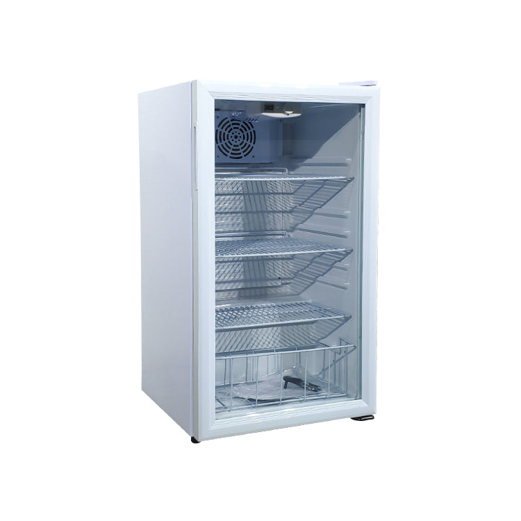 Branded livery example — 98L countertop cooler (Meisda SC98)