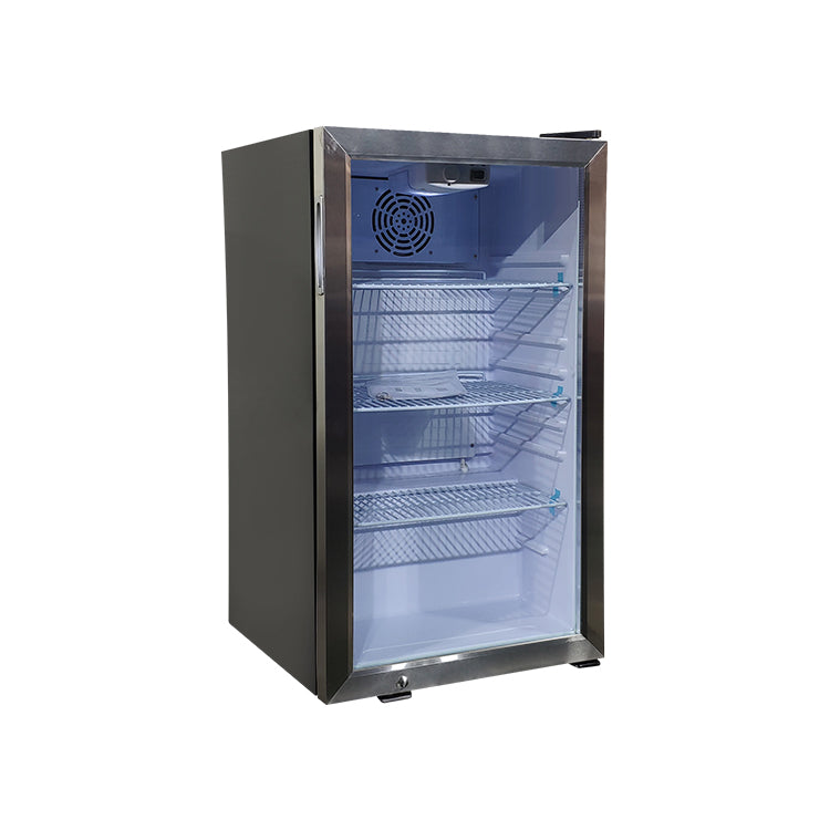 Branded livery example — 98L countertop cooler (Meisda SC98)