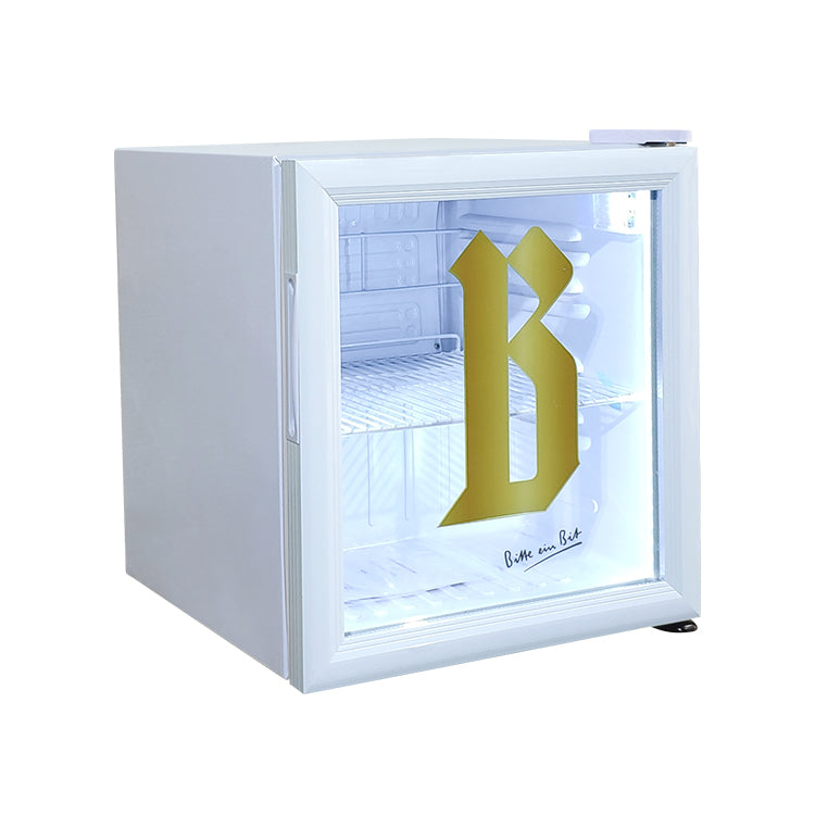 Branded livery example — 52L countertop cooler (Meisda SC52)