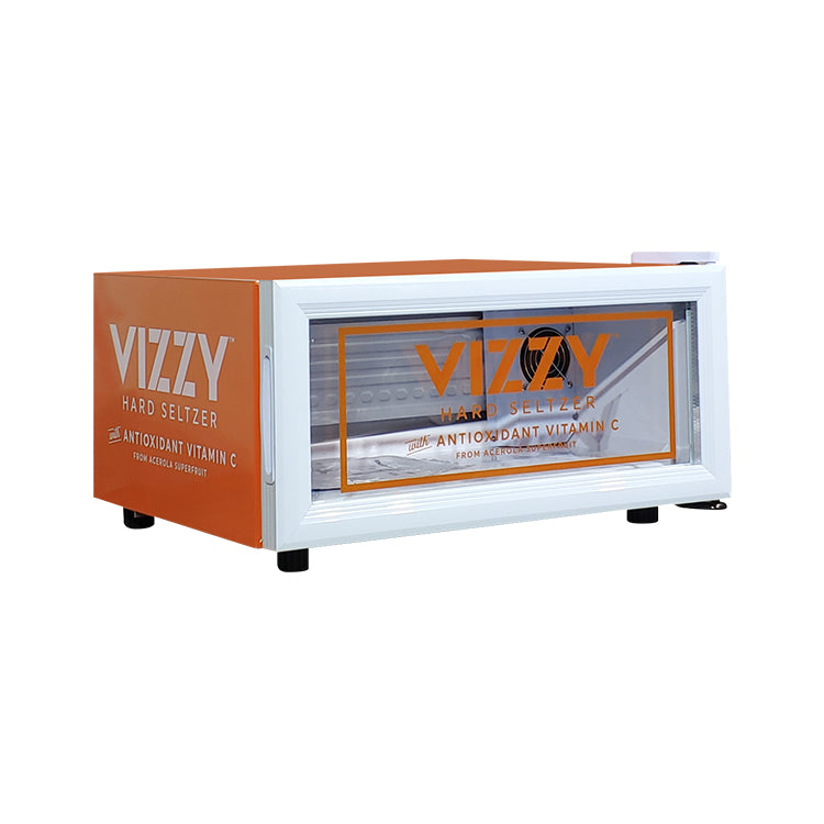 Branded livery example — 25L slim back-bar cooler (Meisda SC25H)