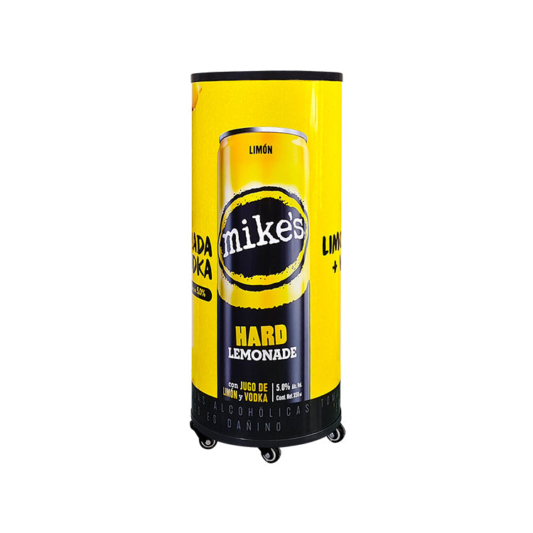 Branded livery example — 77L barrel can cooler (Meisda SC77Y)
