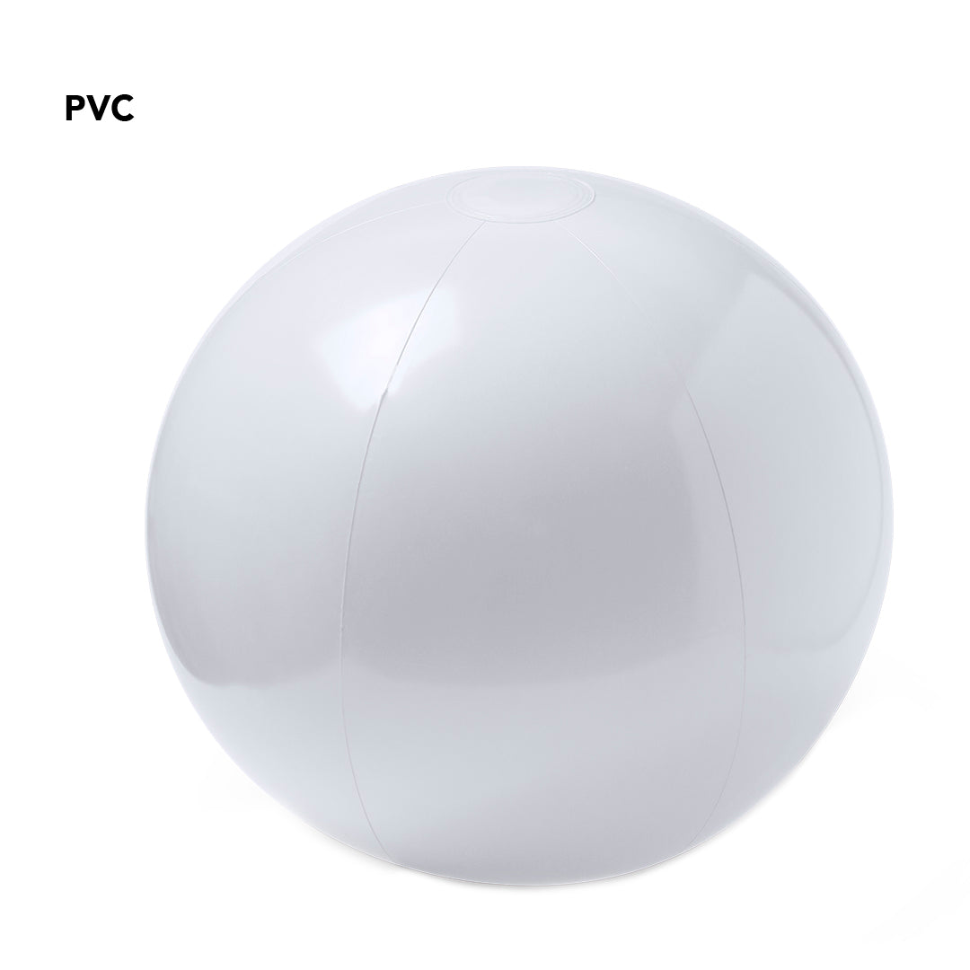 Custom printed beach ball 40 cm - Full White