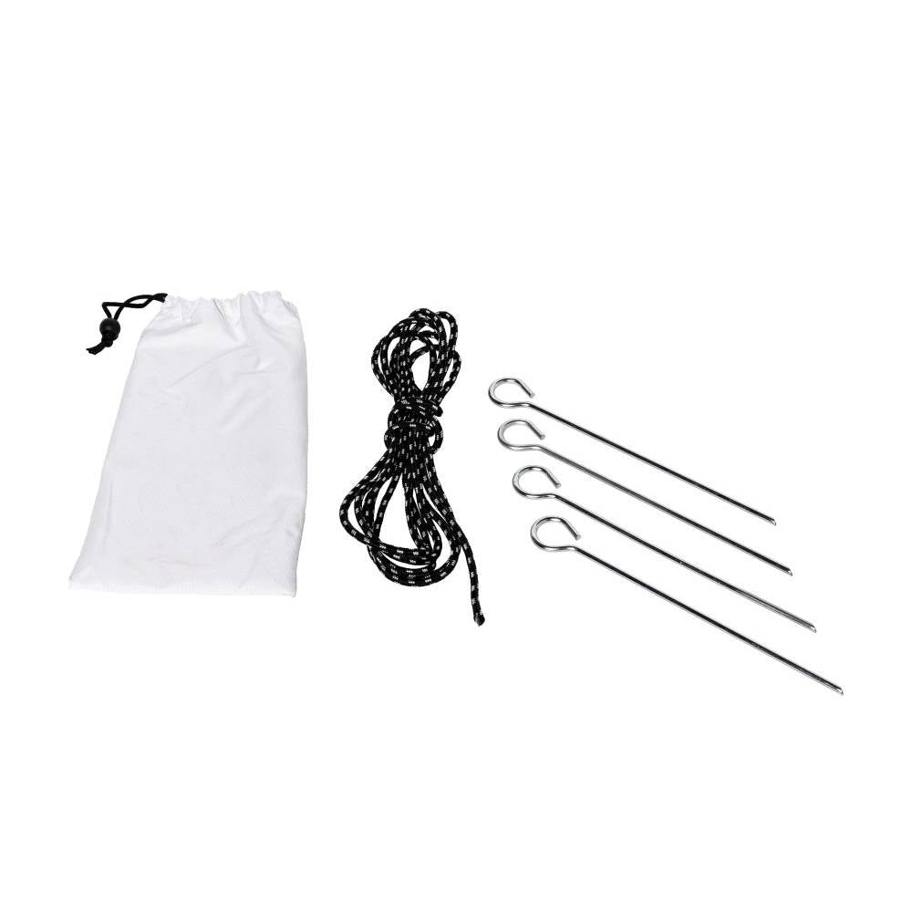 Stake and tensioning kit included with the 3 x 6 m event tent