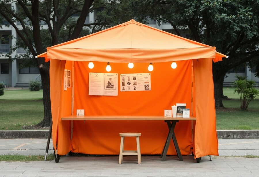 Custom Foldable Gazebo Tent – Waterproof & Portable