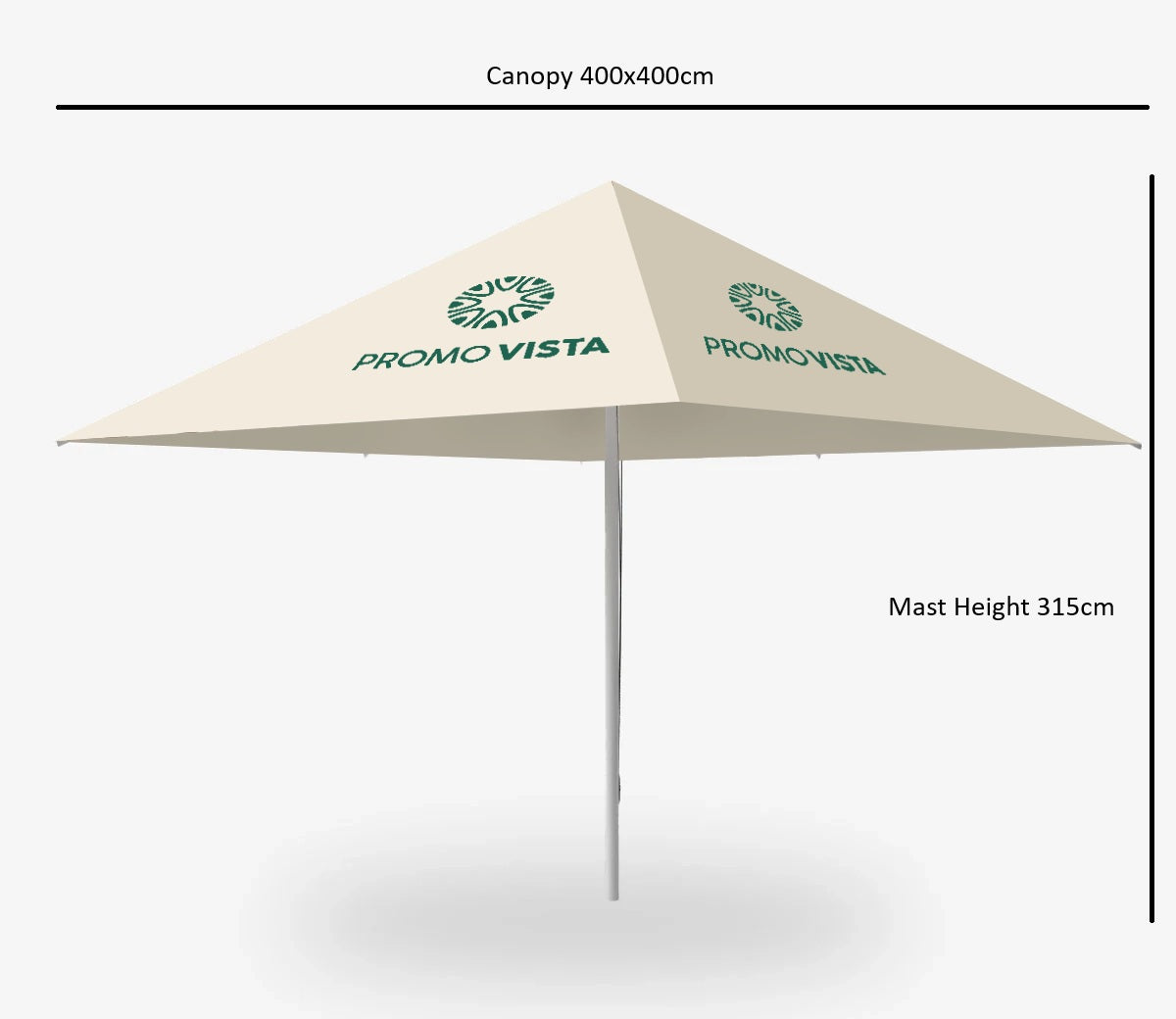 Custom Bar Parasol Without Frills – Perfect for Your Brand