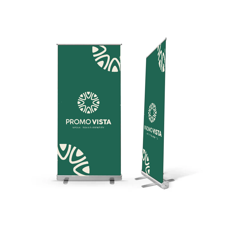 Custom Printed Roll Up Banner Stand – Portable & Durable
